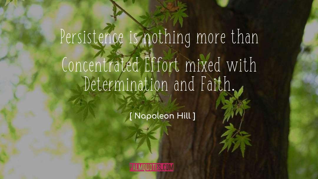 Boldness And Persistence quotes by Napoleon Hill