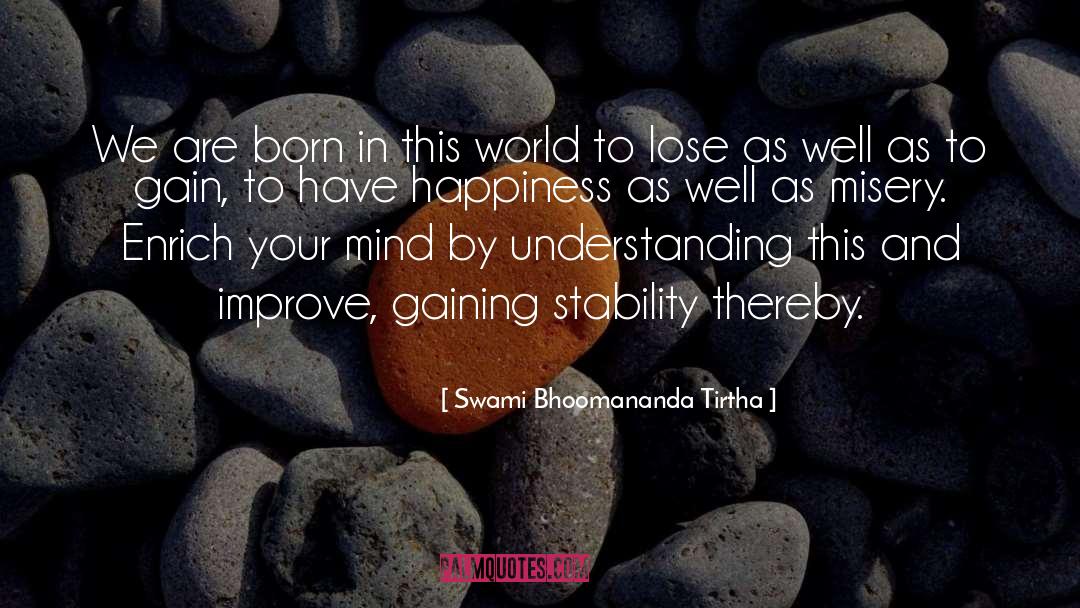 Boldness And Persistence quotes by Swami Bhoomananda Tirtha