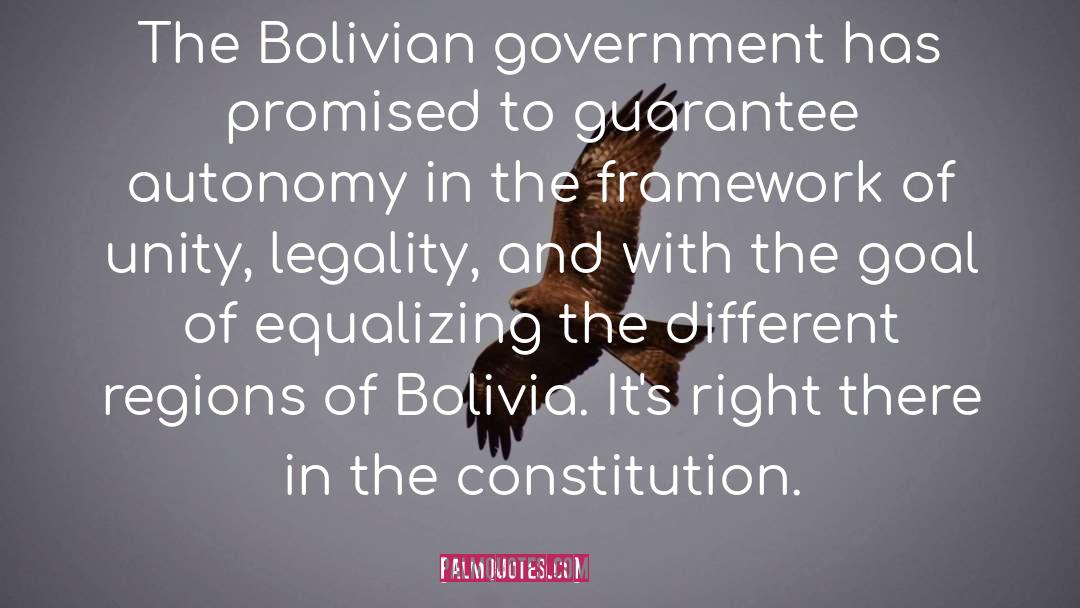 Bolivia quotes by Evo Morales