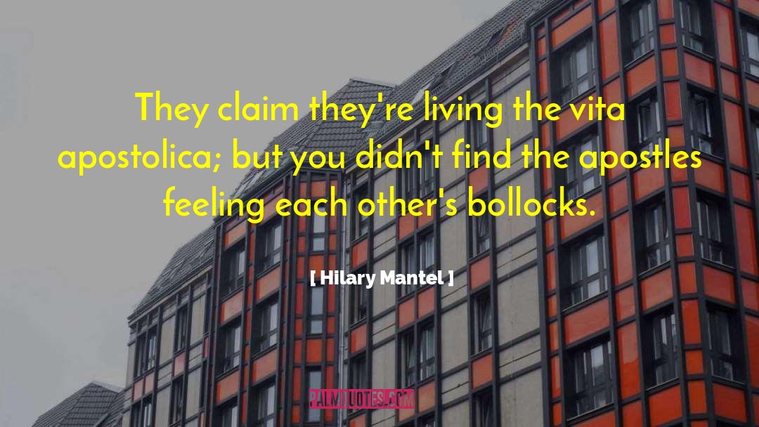 Bollocks quotes by Hilary Mantel
