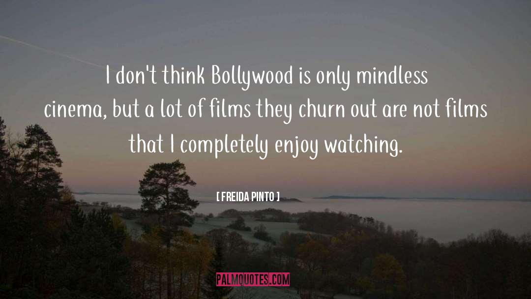 Bollywood quotes by Freida Pinto