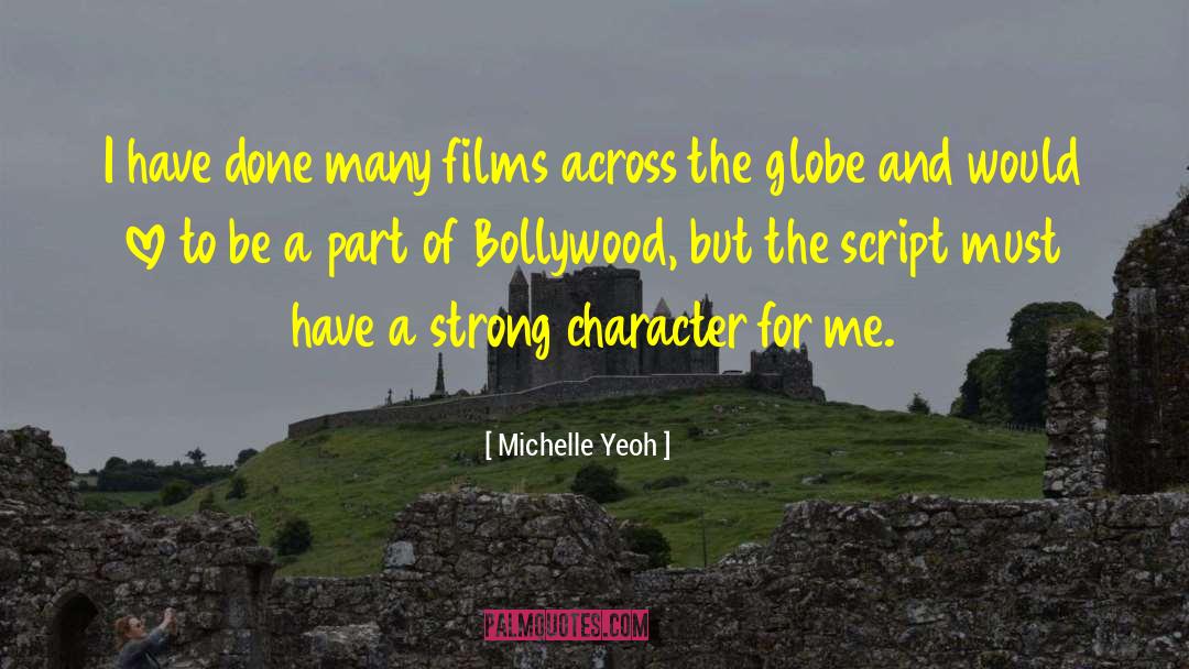 Bollywood quotes by Michelle Yeoh