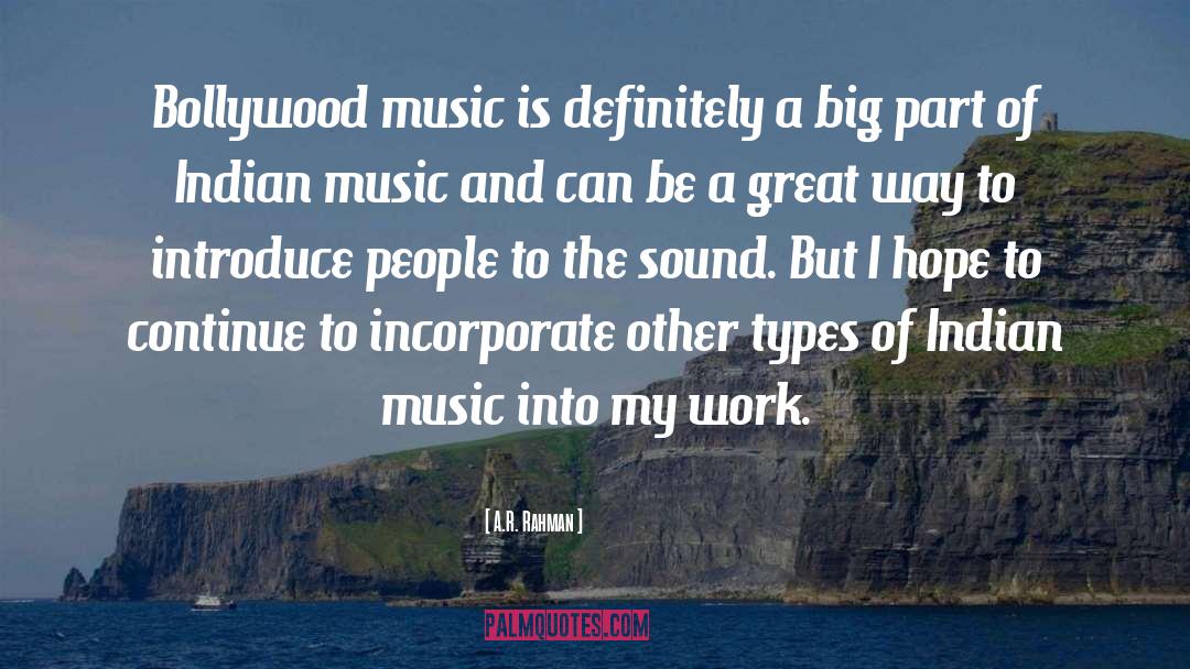 Bollywood quotes by A.R. Rahman