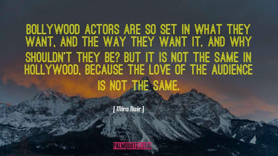 Bollywood quotes by Mira Nair