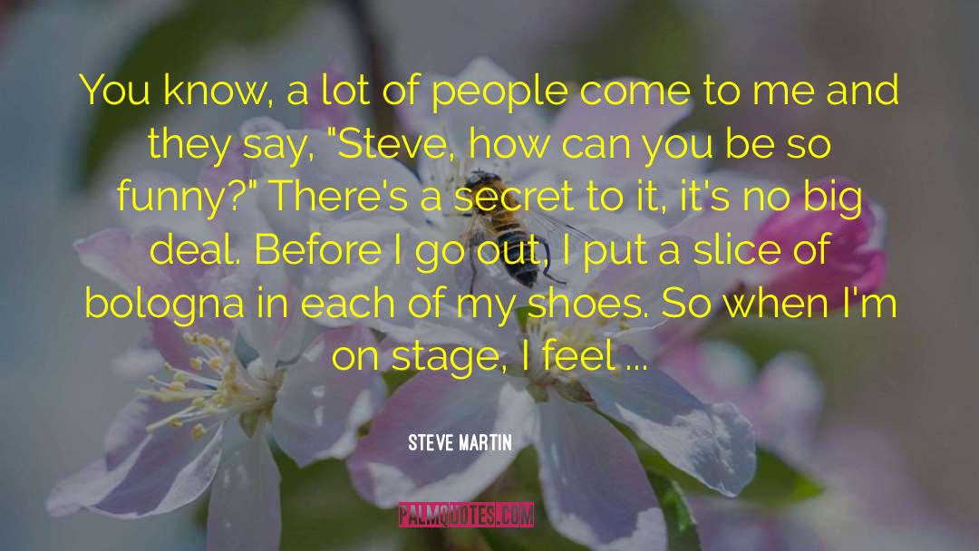 Bologna quotes by Steve Martin