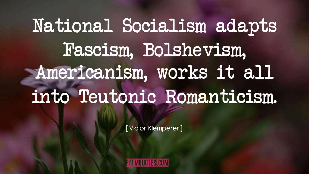 Bolshevism quotes by Victor Klemperer