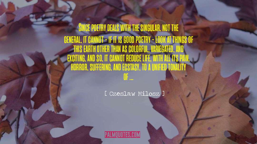 Bolshevization Of The Earth quotes by Czeslaw Milosz