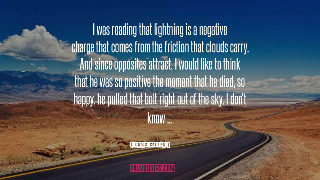 Bolts quotes by Chris Colfer