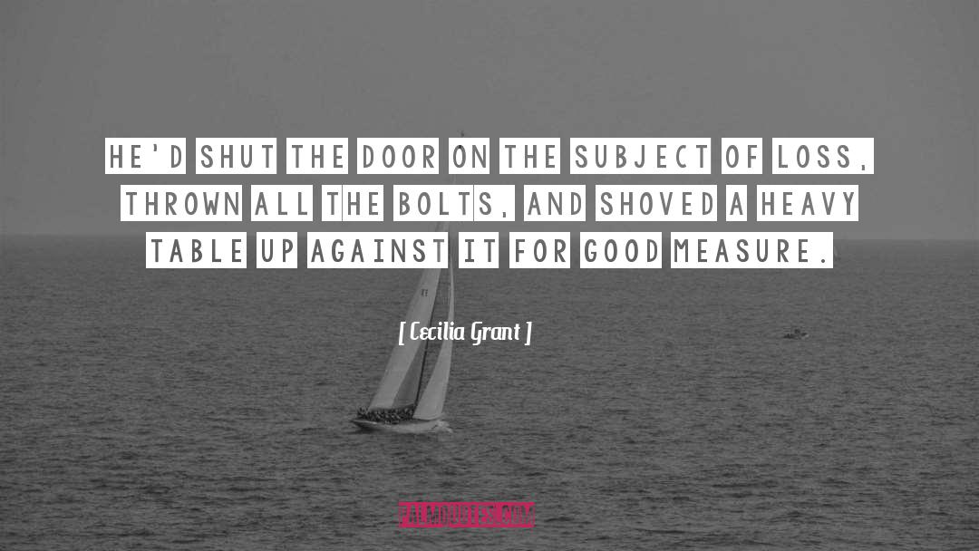 Bolts quotes by Cecilia Grant