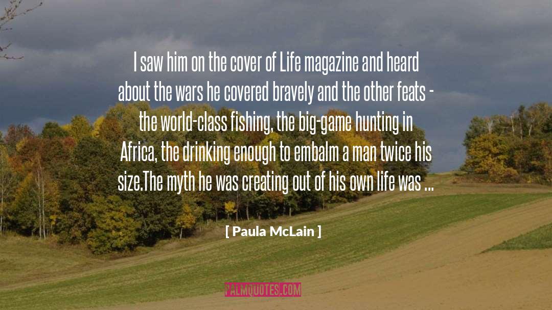 Bomb Magazine quotes by Paula McLain