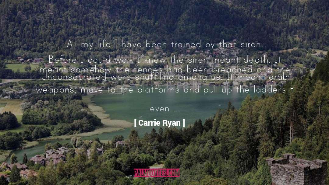 Bombarded quotes by Carrie Ryan