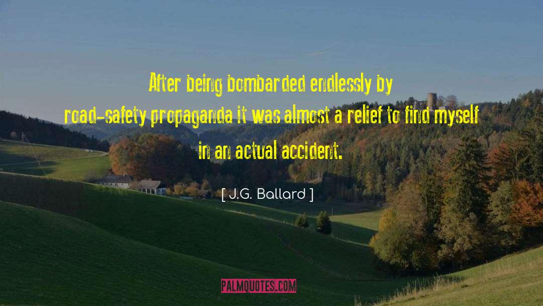Bombarded quotes by J.G. Ballard