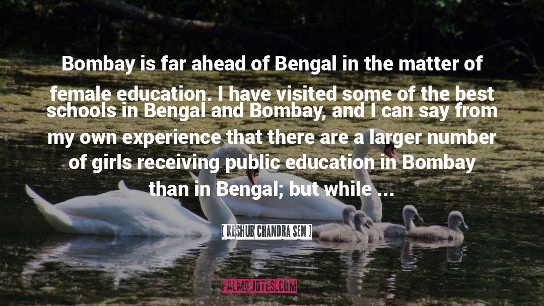 Bombay quotes by Keshub Chandra Sen