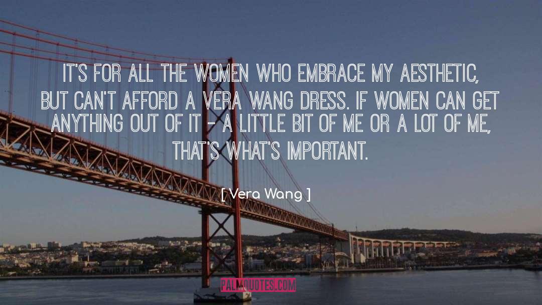Bombazine Dress quotes by Vera Wang