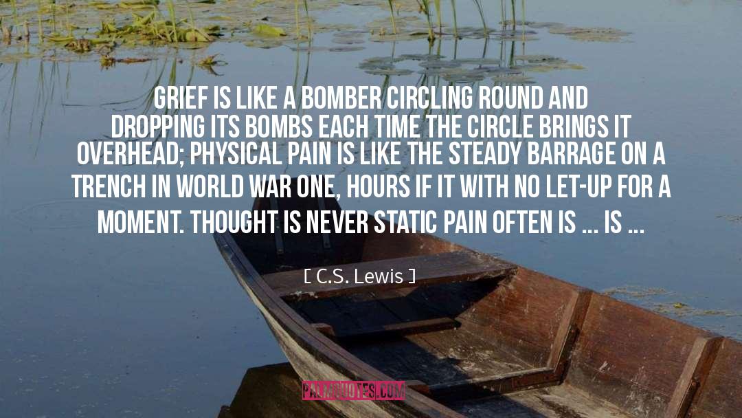 Bombers quotes by C.S. Lewis