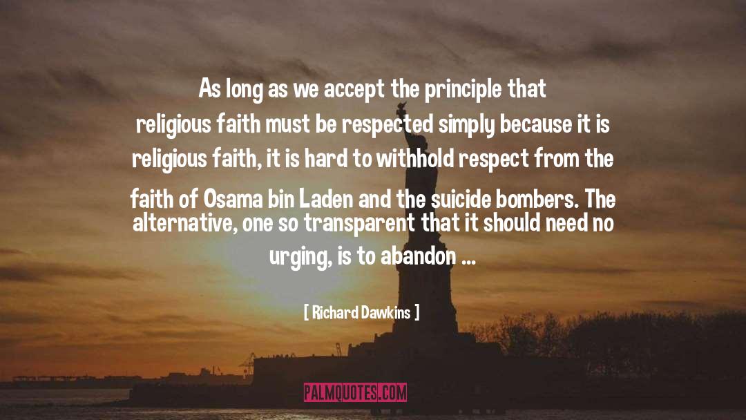 Bombers quotes by Richard Dawkins