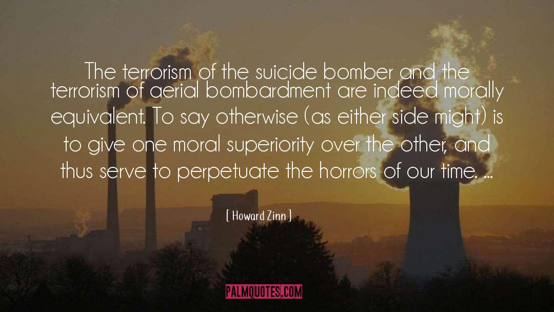 Bombers quotes by Howard Zinn