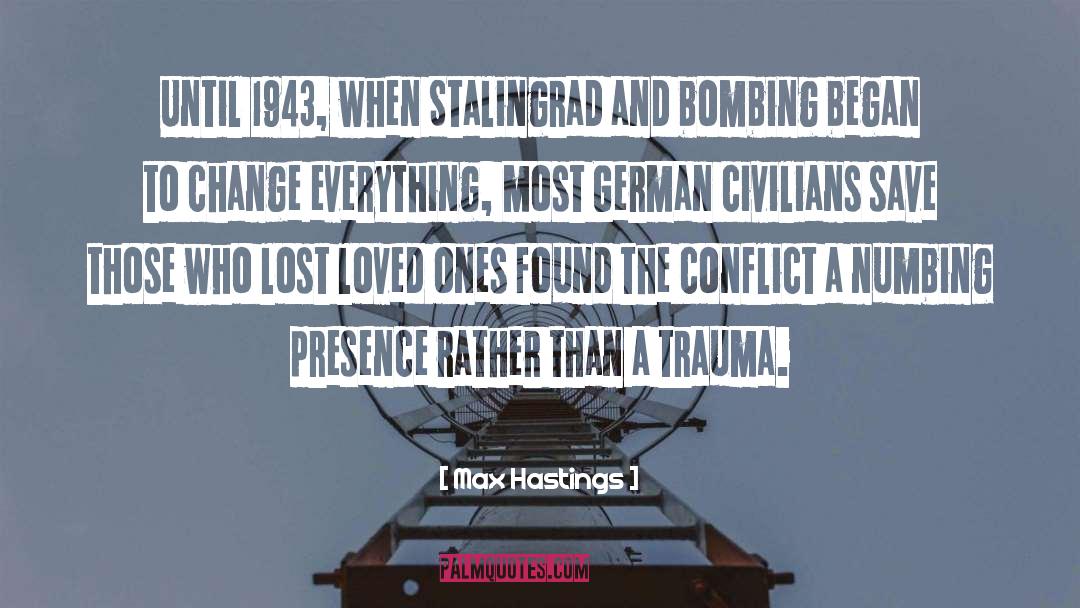 Bombing quotes by Max Hastings