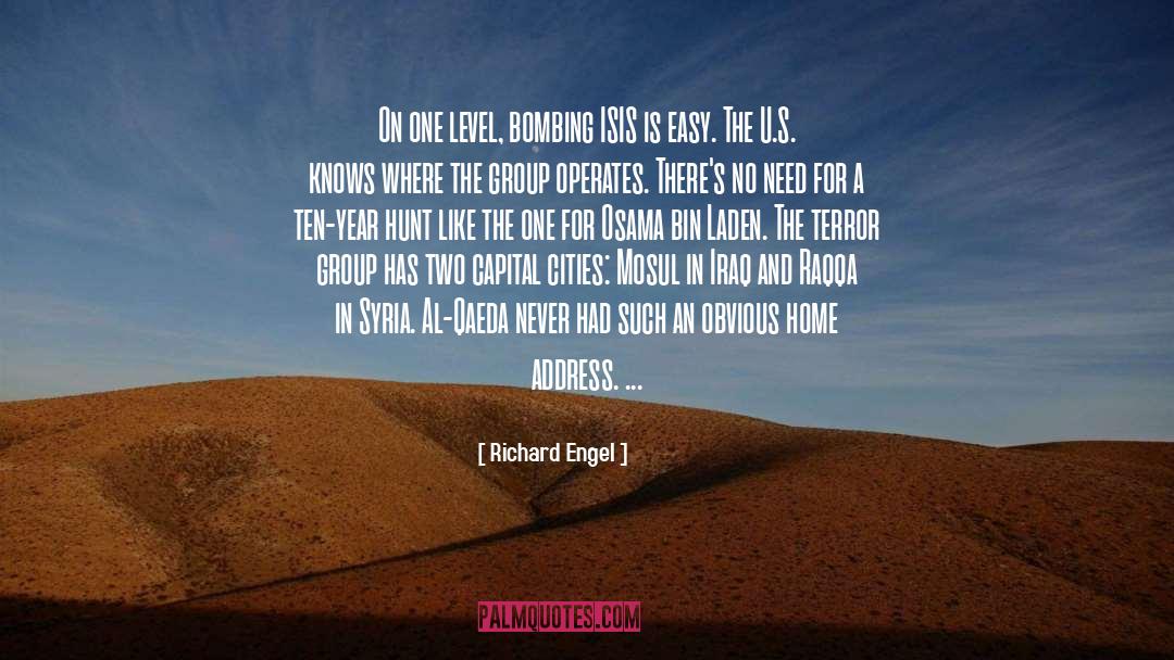 Bombing quotes by Richard Engel