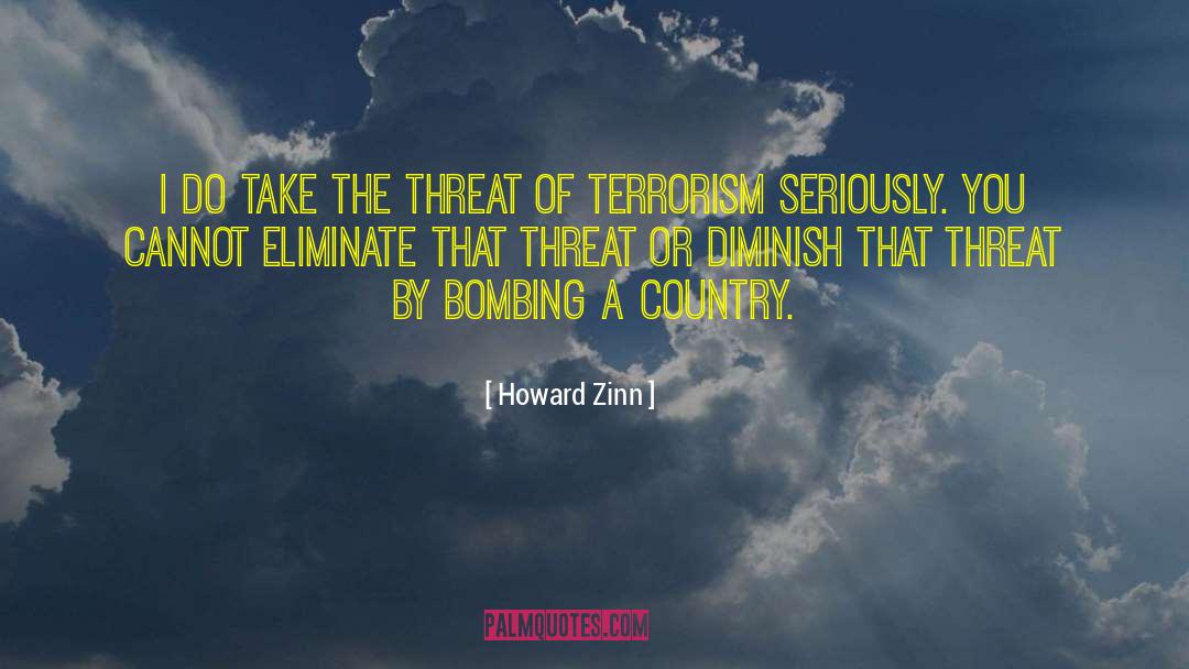 Bombing quotes by Howard Zinn