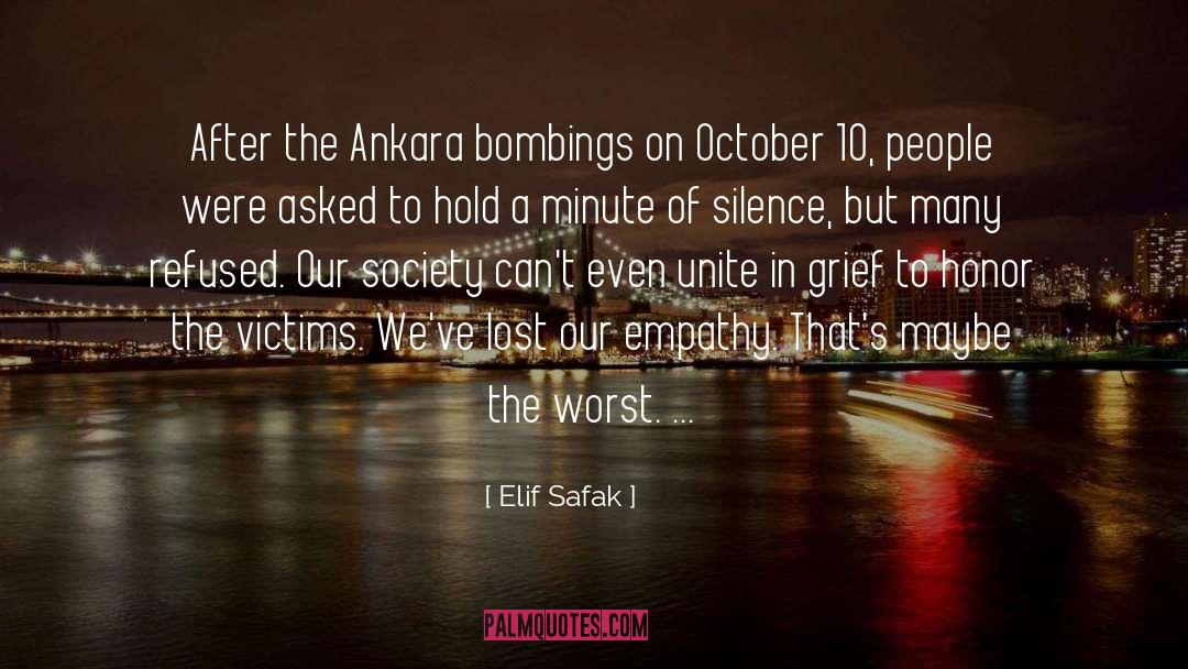 Bombings quotes by Elif Safak