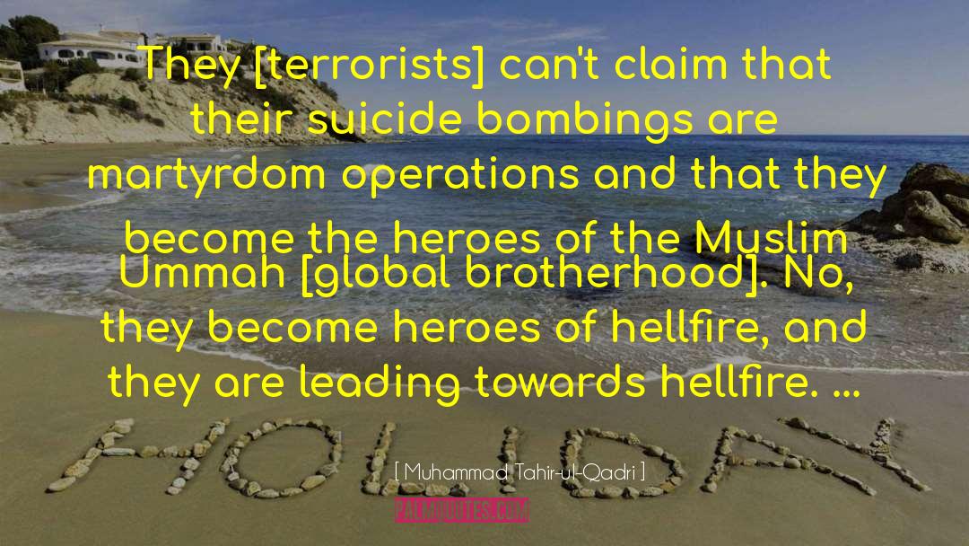 Bombings quotes by Muhammad Tahir-ul-Qadri