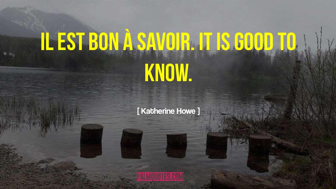 Bon Apres Midi quotes by Katherine Howe