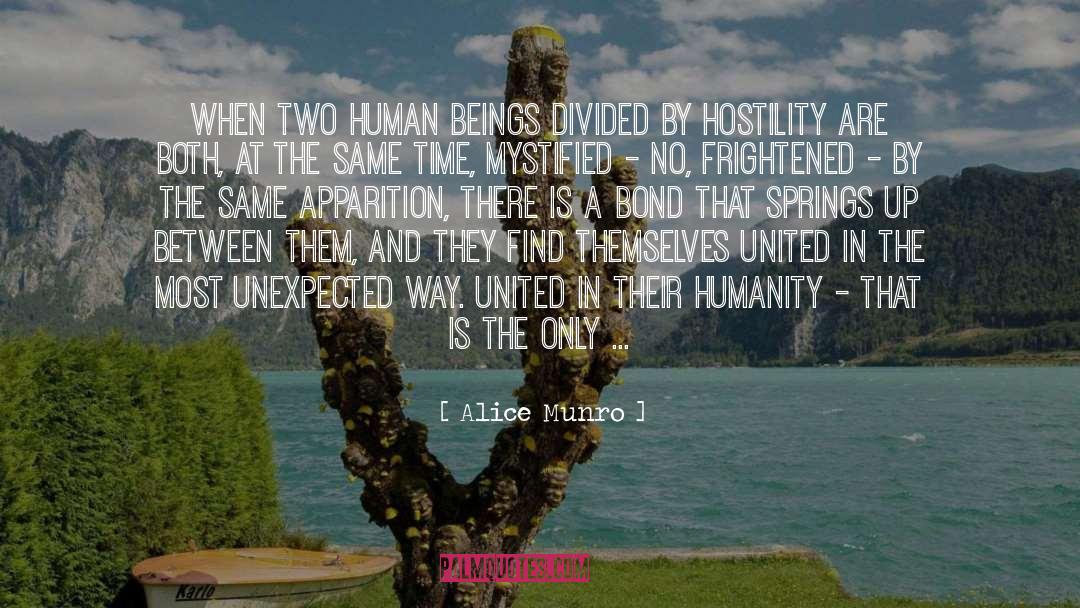 Bond quotes by Alice Munro