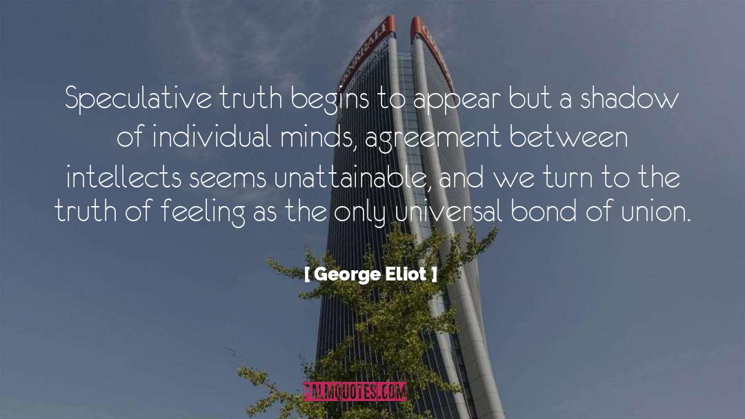 Bond quotes by George Eliot