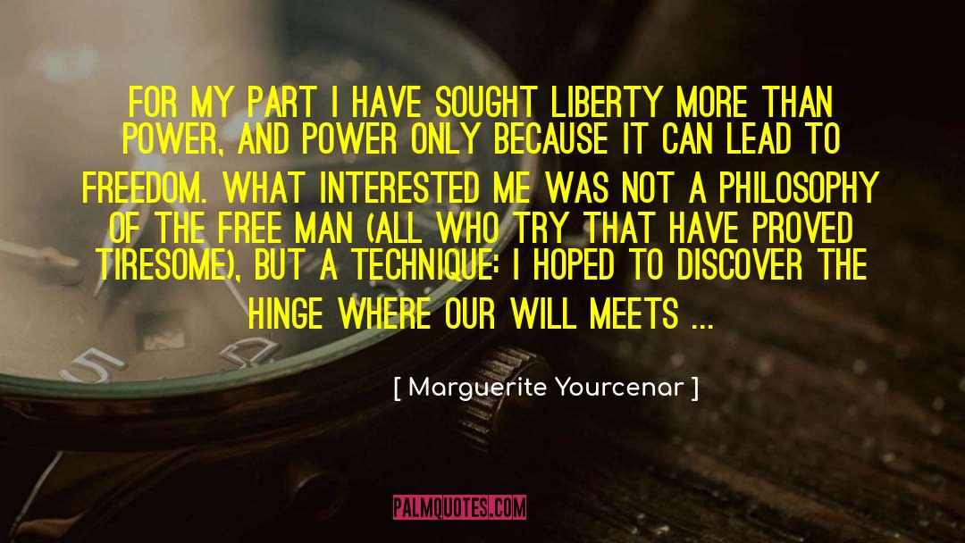 Bondage Free quotes by Marguerite Yourcenar
