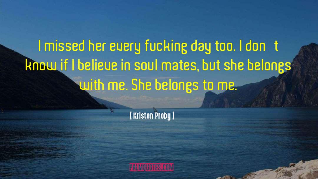 Bonded Mates quotes by Kristen Proby