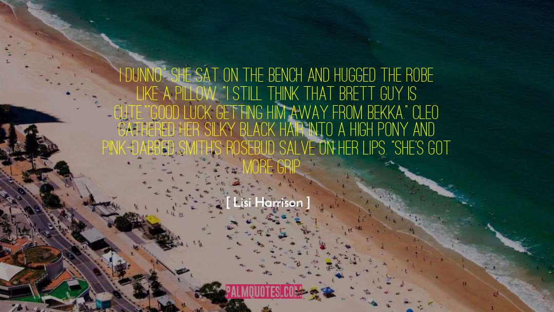 Bonding With Unborn Baby quotes by Lisi Harrison