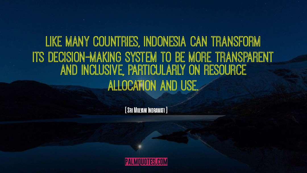 Bondor Indonesia quotes by Sri Mulyani Indrawati