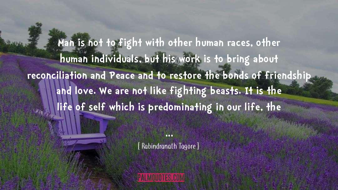 Bonds Of Friendship quotes by Rabindranath Tagore