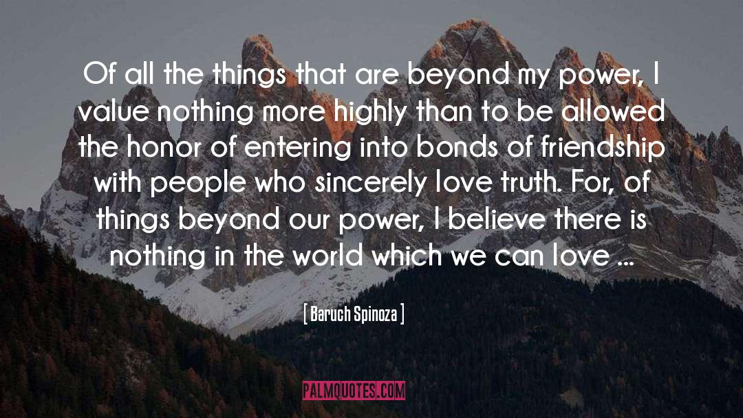 Bonds quotes by Baruch Spinoza