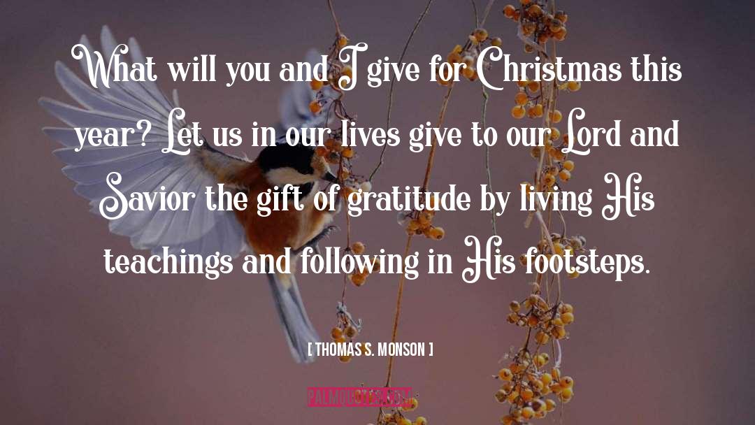 Bonfadini Christmas quotes by Thomas S. Monson