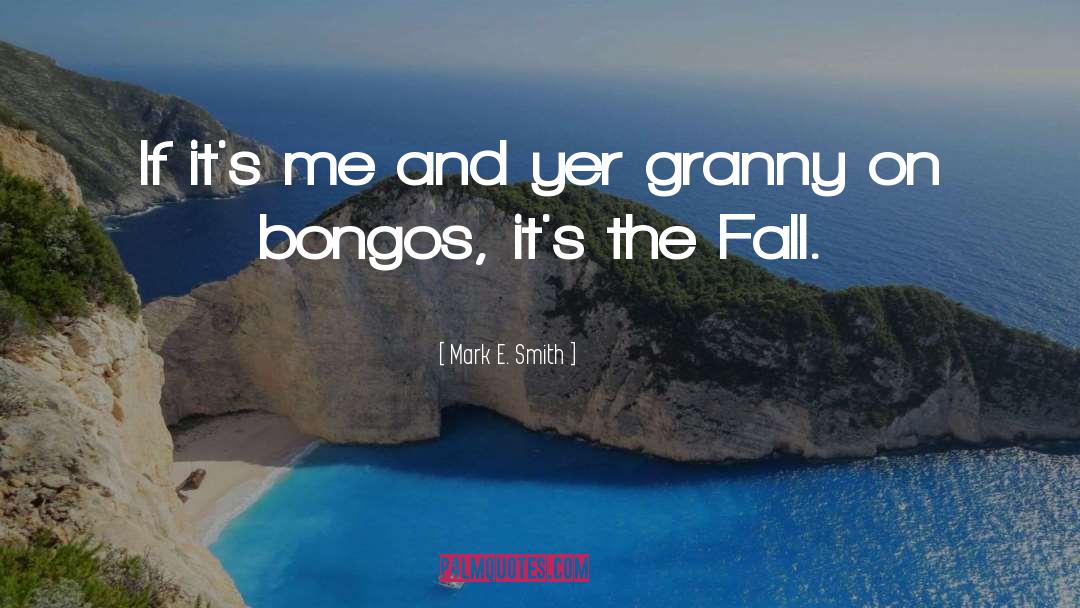 Bongos quotes by Mark E. Smith