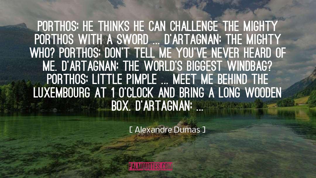 Bonifas Luxembourg quotes by Alexandre Dumas