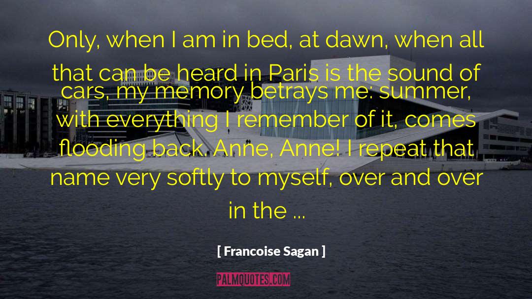Bonjour Tristesse quotes by Francoise Sagan