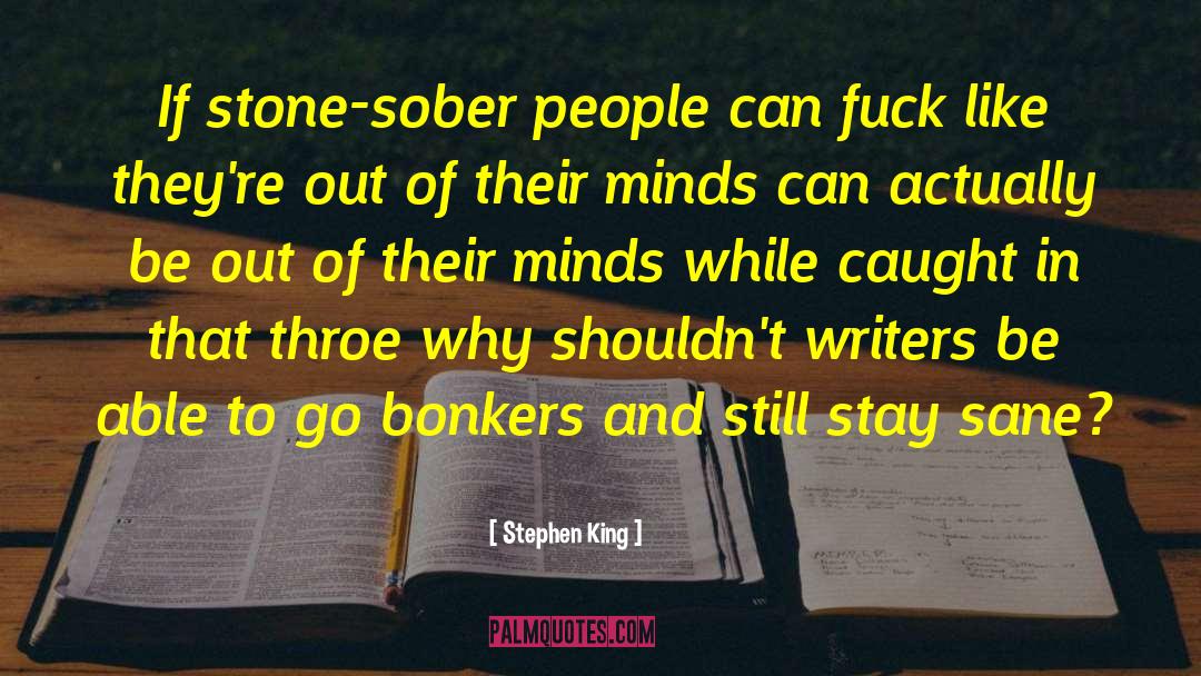 Bonkers quotes by Stephen King