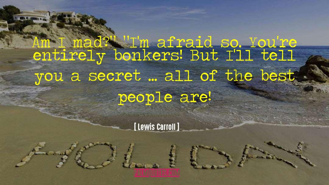 Bonkers quotes by Lewis Carroll