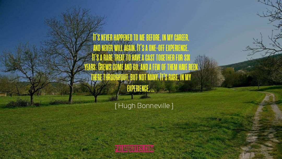 Bonneville quotes by Hugh Bonneville