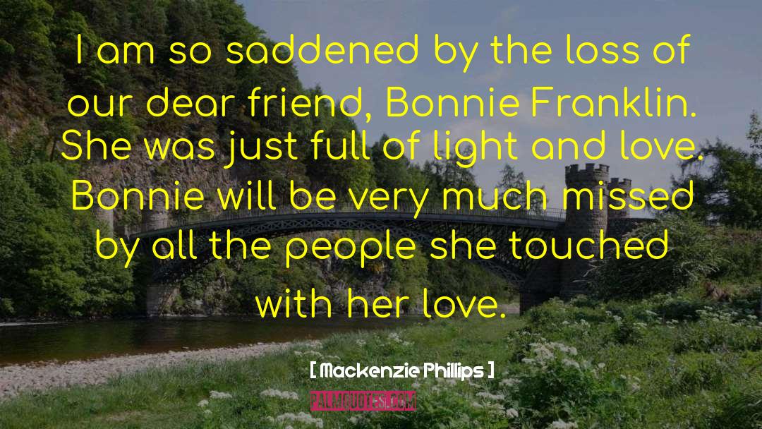 Bonnie Dee quotes by Mackenzie Phillips