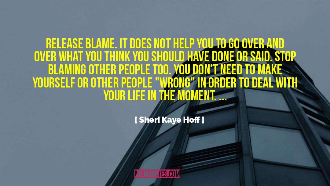 Bonnie Kaye quotes by Sheri Kaye Hoff