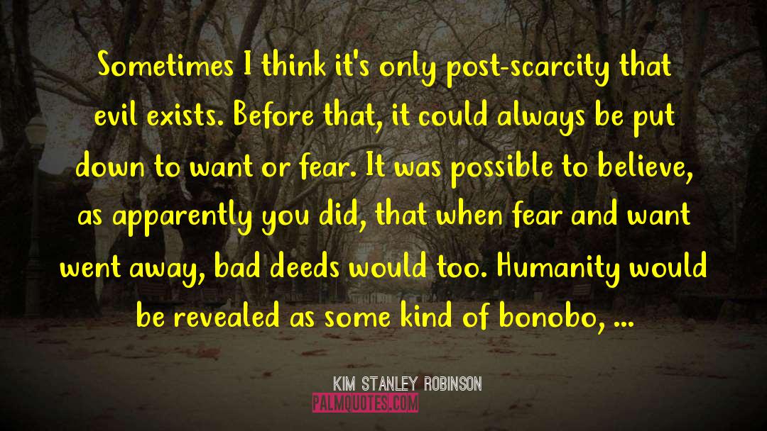 Bonobo quotes by Kim Stanley Robinson