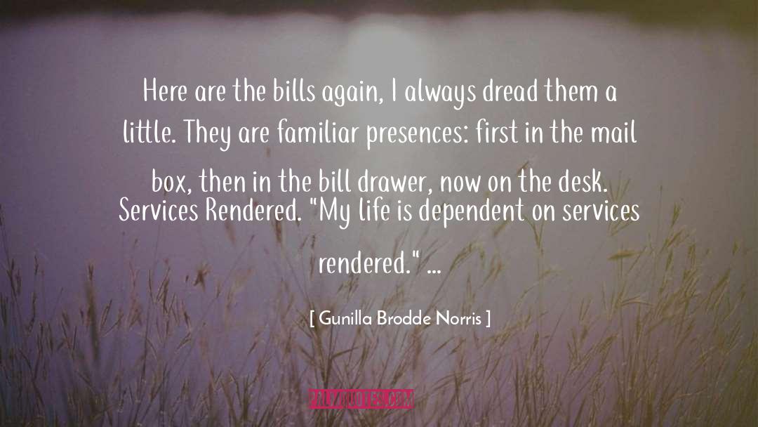Bontecou Investigative Services quotes by Gunilla Brodde Norris