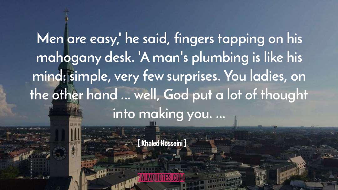 Bontempo Plumbing quotes by Khaled Hosseini