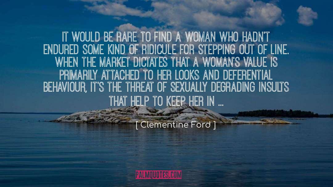 Bonus Checks quotes by Clementine Ford