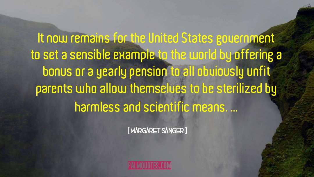 Bonus Checks quotes by Margaret Sanger