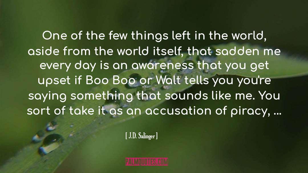 Boo Boo quotes by J.D. Salinger